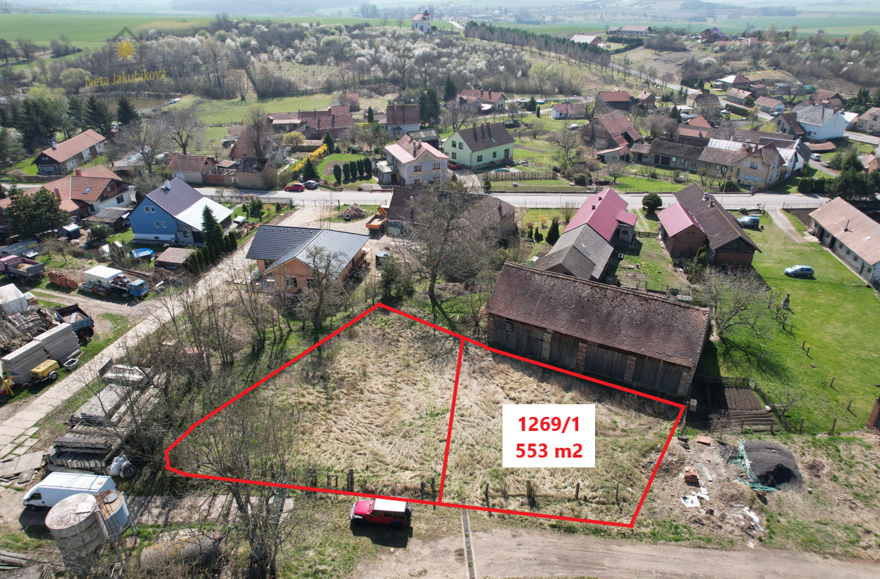 Prodej pozemku, Pro bydlení, 553 m<sup>2</sup>