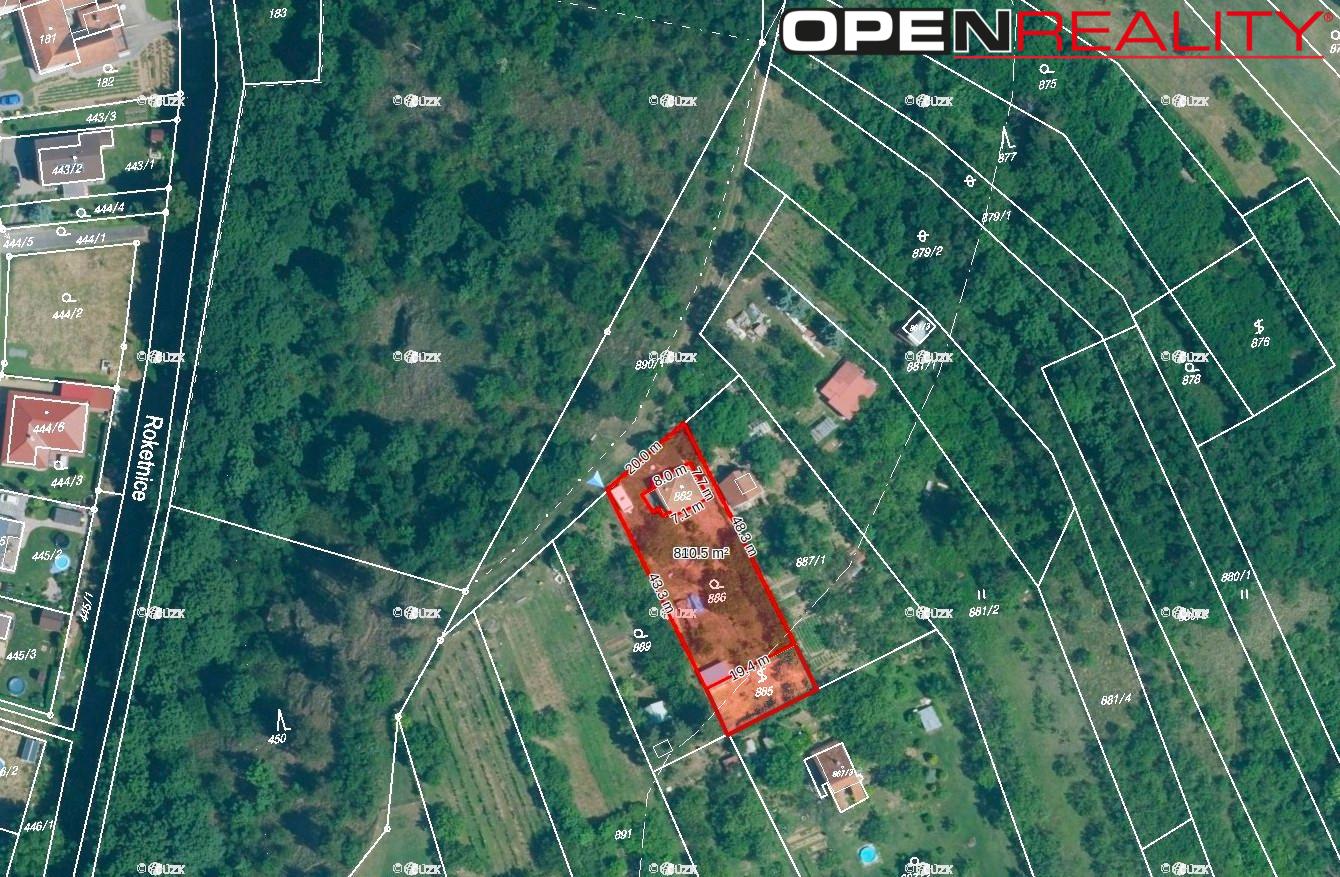 Prodej pozemku, Zahrada, 1077 m<sup>2</sup>