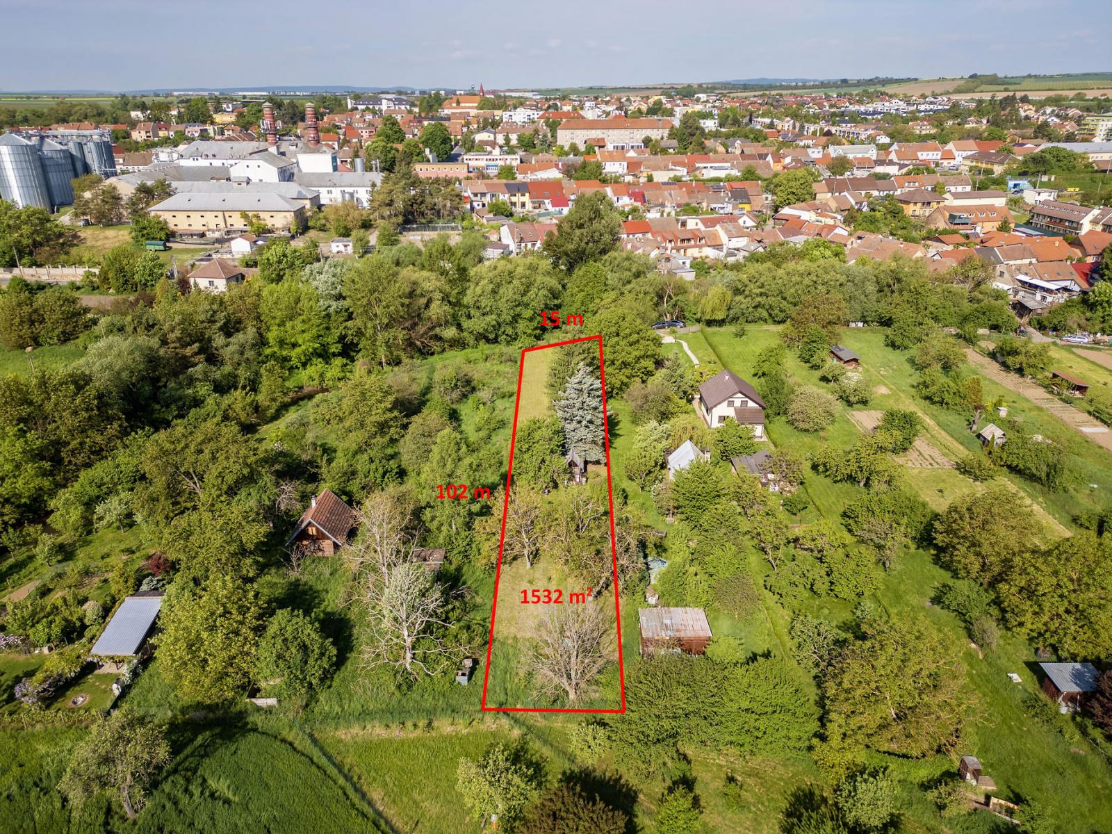 Prodej pozemku, Zahrada, 1532 m<sup>2</sup>