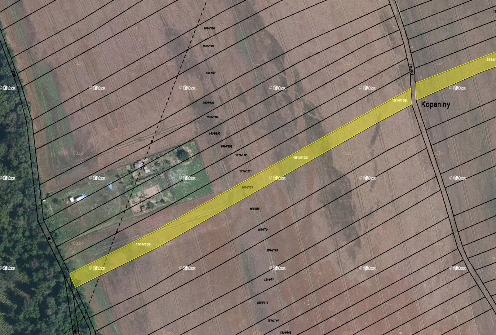 Prodej pozemku, Zemědělská půda, 4283 m<sup>2</sup>