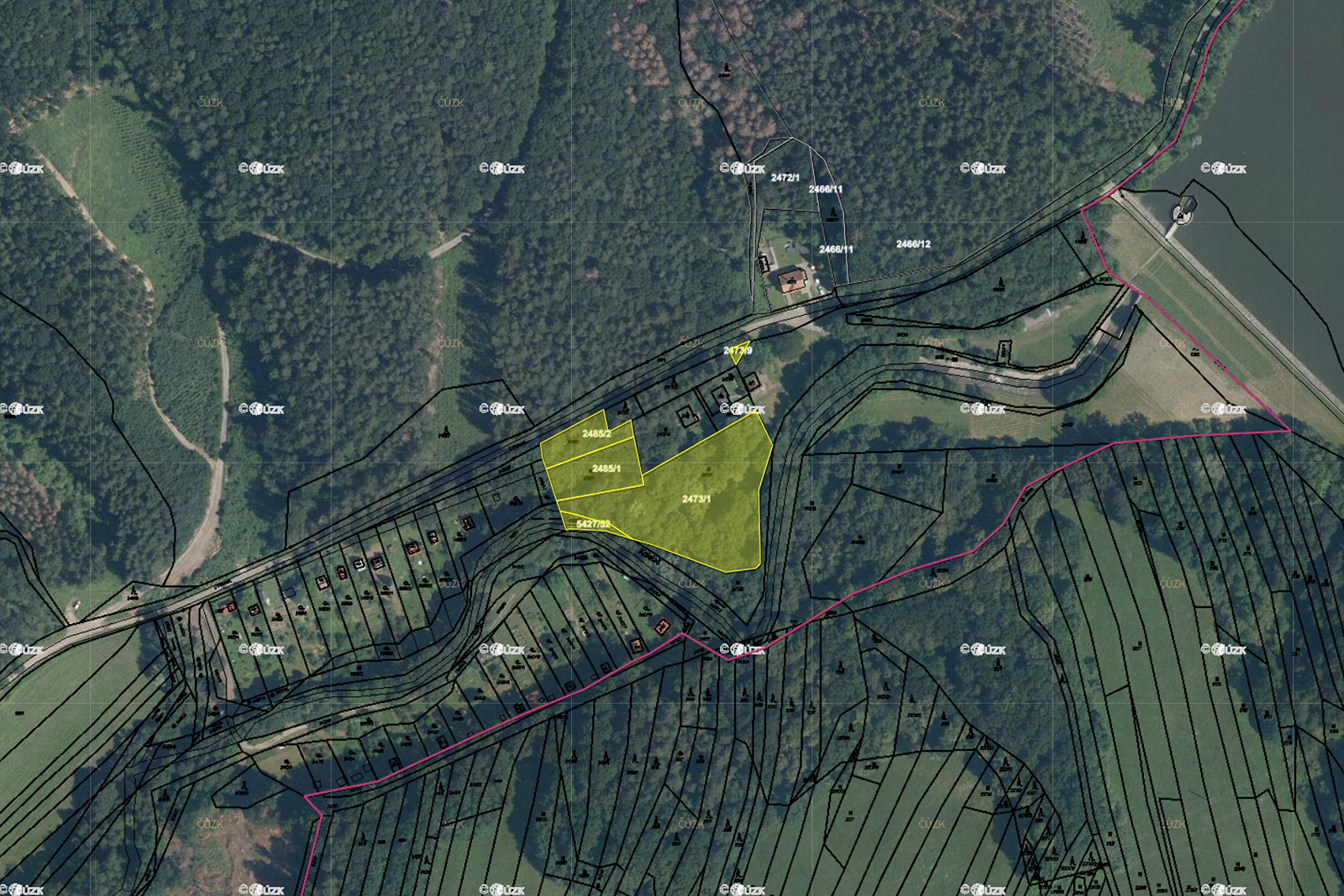 Prodej pozemku, Pro bydlení, 6818 m<sup>2</sup>