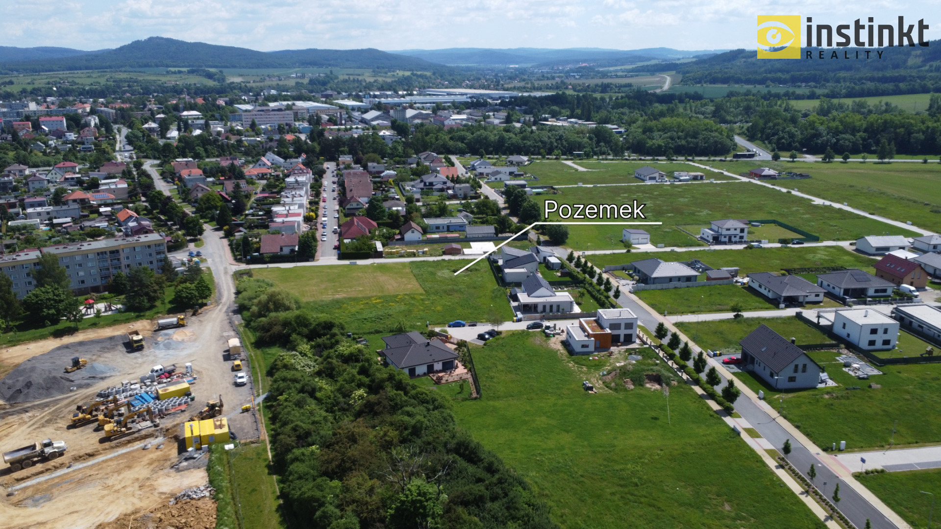 Prodej pozemku, Pro bydlení, 968 m<sup>2</sup>