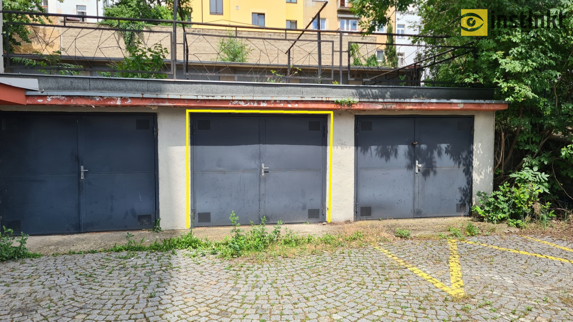 Pronájem , Garáže, 16 m<sup>2</sup>