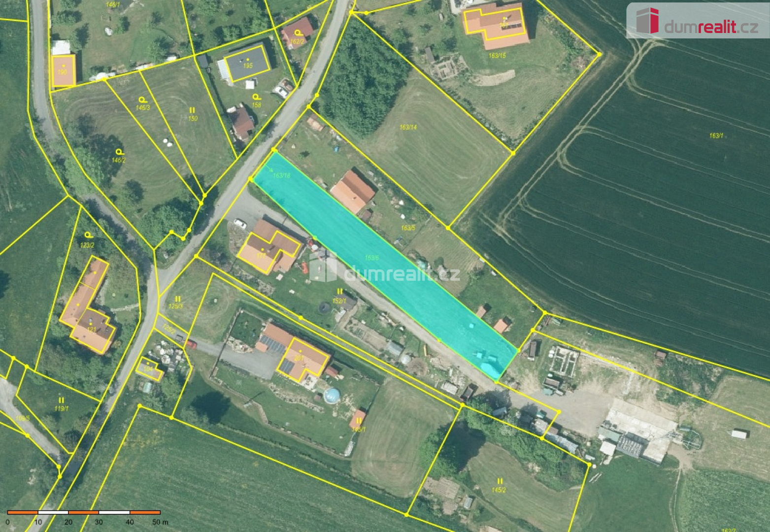 Prodej pozemku, Pro bydlení, 1371 m<sup>2</sup>
